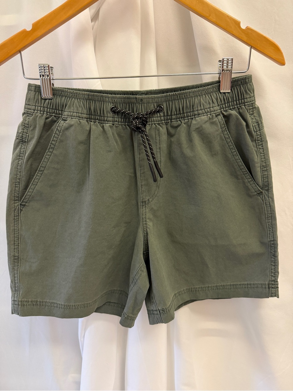 Bearbottom Volley Short 5.5" Inseam Olive Green Hybrid Swim Sz S